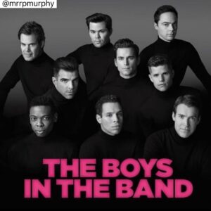 Zachary Quinto Instagram - VERY EXCITED THAT IT’S OFFICIAL!! #repost from @mrrpmurphy : Last summer, THE BOYS IN THE BAND were on Broadway, breaking house records at The Booth. THIS summer, The Boys In the Band will be filming a Netflix movie event. The incomparable Joe Mantello, who directed the Broadway revival, will direct the film adaptation. The Broadway cast of BOYS was so important to me, and as equally groundbreaking as Mart Crowley's seminal work. Everyone in the cast was out and proud...and feeling so blessed to mark the 50th anniversary of Mart's landmark play. The entire Broadway cast will reprise their roles in the film. I can't wait to be on set with Joe and Jim Parsons, Zachary Quinto, Andrew Rannells, Matt Bomer, Charlie Carver, Robin de Jesus, Tuc Watkins, Michael Benjamin Washington and Brian Hutchison. I will be producing the film with David Stone and Ned Martel. Look for THE BOYS on Netflix in 2020.