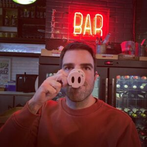 Zachary Quinto Instagram - our last meal in south america did NOT disappoint. thanks to everyone @acasadoporcobar for such a memorable feast. and special thanks to luisa - virginia - lindsey - and everyone @amctv.la for a truly phenomenal experience here. i sure hope we get a second season of @nos4a2_amc so i can come back again next year... 🐽