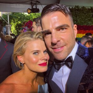 Zachary Quinto Instagram - i take it as a good sign that this is the first person i saw on the carpet. there’s no one I’m rooting for more than this angel @celiakb