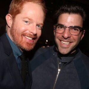 Zachary Quinto Instagram - Surprise, surprise! This week’s podcast episode of Dinner’s on Me is with none other than long-time friend (and former roommate!) @zacharyquinto. We have been friends for a VERY long time, and the internet went through a very convincing (though untrue) campaign of us dating. 🎧🍽️❤️ Over Greek chop salad and crispy artichokes at @americanbarnyc, we reminisce on hitting the bars in Silver Lake as single men. Zachary also recalls his experience coming out publicly, and his special relationship with Star Trek’s original Spock, Leonard Nimoy. In our snug little booth, we chatted it all, so get excited for this one! Link in my bio. I’ve included some vintage photos of us since we go way back! Hope you enjoy. X (This episode was recorded on June 12, 2023).
