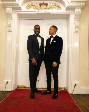Zack Morris Instagram - “Right bro what we saying. Smiling or stern?” #NTA2020