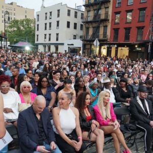 Zackary Drucker Instagram - We were enveloped in true golden-hour magic presenting #thestroll to the world 🌎 as a historical community event in @meatpackingny surrounded both by legends embodied and the spirits of those who paved the way ✨I will forever hold this NYC sunset in my heart, fortified by sisterhood and justice 🤟 thank you to all the legends in attendance, friends, family, and 2/3rds of my Taurus ♉️ trifecta @kplgrams @mattpwolf — this is for all the girls who walked the stroll in any city and didn’t feel seen — we see you 💘 watch out world, The Stroll premieres JUNE 21 on @hbo ✨💕🙌✨
📷 @mettieostrowski @dannuxoll 
💄Makeup @josephcarrillo
👩🏼‍🎤Hair @avery_golson