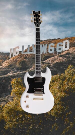 Zacky Vengeance Instagram - The brand new @zackyvengeance ZV-H6LLYW66D is an instant classic! 

▫️ Mahogany Body with Gloss White Finish 
▫️ Mahogany 3 piece Neck with Carbon Fiber Reinforcement Rods 
▫️ Ebony Fretboard with 22 X-Jumbo Stainless Steel Frets 
▫️ Schecter USA Pasadena Plus & Classic pickups 
▫️ Satin Gold Hardware 

Available in LH & RH 

For more information and full specs, please visit www.schecterguitars.com