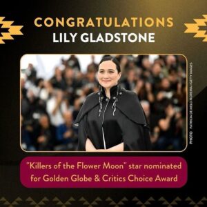 Zahn McClarnon Instagram - I’m so proud of you ❤️you inspire all of us ❤️@lilygladstone