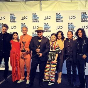 Zahn McClarnon Instagram - Helluva ride @rezdogsfx @sterlinharjo @taikawaititi thank you ! #shitasses