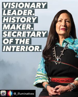 Zahn McClarnon Instagram - Repost from @_illuminatives using @RepostRegramApp - DEB HAALAND MAKES HISTORY. She is the first Native American to be nominated to lead the Department of the Interior, and serve in a cabinet position. This is an opportunity to reset the relationship the US government has with Native peoples. The Department of Interior has long served as a vehicle for systematic oppression and partneralism over Native peoples. Under @RepDebHaaland’s leadership a new chapter can now begin.
 
Our Native children will now live in a world where they understand not only are they valued and loved, but that they can be leaders in the highest levels of government. She is a remarkable leader grounded in community and has deep experience working with communities of color, and being a public advocate for public lands. We can't underestimate the value and importance of Native leadership being seen, valued, and seen. Congratulations @RepDebHaaland on becoming the first Native American to be nominated for a cabinet position and the first Native American to oversee the Department of the Interior. #RepresentationMatters