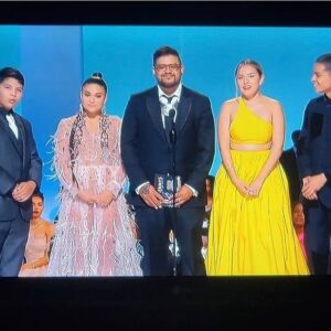 Zahn McClarnon Instagram - So proud ! @sterlinharjo @kdeveryjacobs @dpharaohwoonatai @paulinaalexisofficial @lanefactor @taikawaititi and everyone else involved. @rezdogsfxonhulu