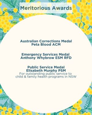 Zali Stegall Instagram - Congratulations to the talented and dedicated members of the Warringah community who have been honoured in the King’s Birthday 2024 Honours List. 

We thank you for your service and the significant contribution you have made to our communities at the local, regional, national and international levels.