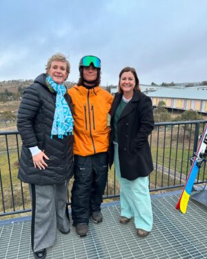 Zali Stegall Instagram - ❄️Great official opening of the National Snowsport Training Centre at Jindabyne by @chrisminnsmp with @kristymcbain @stevewhanmp. Really exciting to see NSW Govt, NSWIS @owi_aus and @snowaust create world leading facilities for current champs like @jakara_anthony @valentinoguseli and lots of up and coming winter and summer athletes! 🏂🎿⛷️