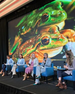 Zali Stegall Instagram - Great to speak on a breakfast panel today with fellow crossbench independents here in Sydney hosted by @naturensw. 

A very interesting discussion the opportunities for business around nature and climate, as well as a view to the next election and what business can do to support better action on climate and nature.

@kyleatink @allegra.spender @drsophie4mackellar

#climateaction #biodiversity #wildlife
