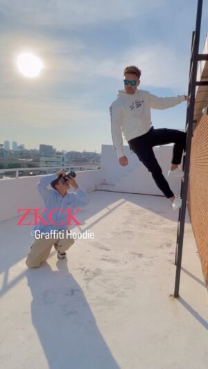Zenn Kyi Instagram - ZKCK Graffiti hoodies photo shoot. It was fun! (But kinda stressful for the photographer. 😜@emiliosoup)

Photo - Emil Mukh 
Make up - Kipeeva