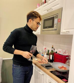 Zenn Kyi Instagram - Wine is ALWAYS a good solution. (Pun intended) 😉