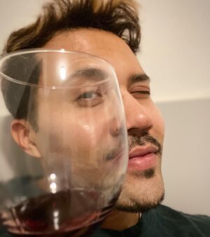 Zenn Kyi Instagram - Wine is ALWAYS a good solution. (Pun intended) 😉