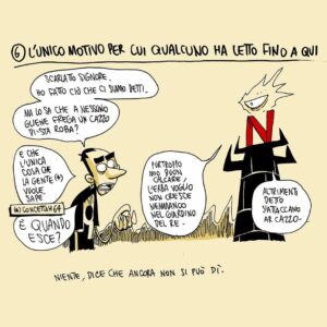 Zerocalcare Instagram - Ciao, qui Zerocalcare (LO SCRIVO PERCHE È UN POST CONDIVISO NO PERCHÉ SO’ SCEMO). Con tutte le accortezze del caso, a un anno da Strappare lungo i bordi, pare che intanto posso dire questo: la nuova serie si chiama “Questo mondo non mi renderà cattivo" e arriva nel 2023.