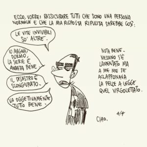 Zerocalcare Instagram - ogni volta che leggete un virgolettato mio ricordatevi sto fumetto vi prego.