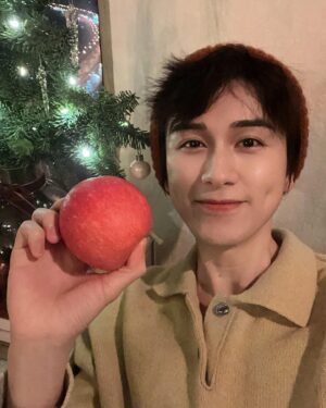 Zhu Zanjin Instagram - 🎄🍎