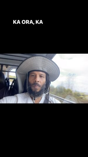 Ziggy Marley Instagram - It’s been a long journey with Abraham and Isaiah to Aotearoa the homeland of the Māori people what is today called #newzealand where we will celebrate Isaiah’s 8th birthday today.
We give thanks for the hospitality and love we have received from the elders, children and the people here. More to share later
JAH live. @womadnz