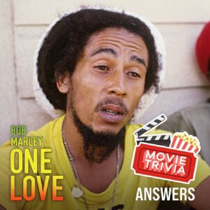 Ziggy Marley Instagram - “Everything in life has its purpose find its reason”  #bobmarley 
9 Questions 🤔? Bob was born in 9 Mile St Ann #Jamaica 🇯🇲
Swipe left for the official answers to the @onelovemovie trivia!

A big thank you to everyone who played along . A few shout outs . @nebbyyy  tazztayla  @_.katile got 8/9 correct answers .  Congratulations 👏🏾👏🏾👏🏾 

Let’s keep spreading the ONE LOVE message the world needs it. ☝🏾❤️

#BobMarleyMovie #OneLoveMovie #OneLove #trivia #movietrivia