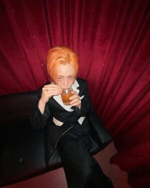 Zior Park Instagram - Party with @makersmark_kr 
Call me a interaction performer