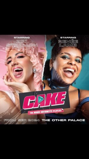 Zizi Strallen Instagram - Light that fuse, it’s time for a full reign of Cake! 🔥

Leading the revolution at @theotherpalace is the glittering return of @zizistrallen as Marie Antoinette and @iamreneelamb as Jeanne with further casting to be announced. 

Reigning from 13 September – 10 November, our revolutionary creatives are:

📕 Book by @morganlloydmalcolm & @tashataylorjohnson 
🎶 Music and Lyrics by @tashataylorjohnson & @jackmcmanus1 
🎬 Directed by @bronaghlagan based on the original staging by @drew_mconie 
🕺Additional choreography by @christophertendai 
💡Based on an idea by @paul_taylor_mills 
🎭 Produced by @paul_taylor_mills & @bklproductions
👗 Set and costume design by @samifendall 
🔦 Lighting design by @joshieharriette 
👋 Casting by @willburtongbc 
📸 Artwork by Mark Senior and @_harry_neal 

Tickets are on sale now! 

#CakeMusical #LightThatFuse