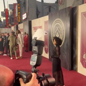 Zoë Renee Instagram - We’re 2 days away from the @thehungergames release! Honestly, Y’all are gonna love it!

I’m so proud of EVERYONE who worked on this, and I’m really grateful we’ve been able to celebrate together! Grab your tickets, see you on Nov 17th📣