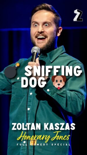 Zoltan Kaszas Instagram - Is the TSA 💣-sniffing 🐶 ever just a 🐶? 🤨

My new special ‘Honorary Jones’ is out now on my YT channel📺 (link in bio)

#tsa #airport #dogs #funnydogs #standupcomedy