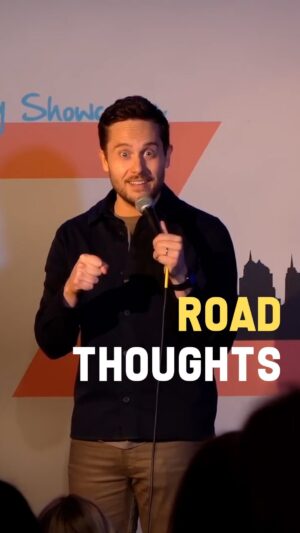 Zoltan Kaszas Instagram - Road thoughts 🚗💭
.
.
#roadtrips #driving #standupcomedy #funny
