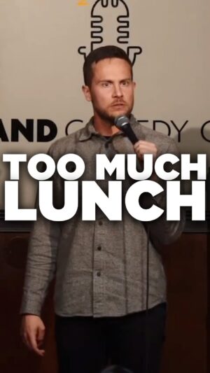 Zoltan Kaszas Instagram - My day is ruined if I have too much lunch 🍔
.
.
#food #aging #comedy #standupcomedy #relatable