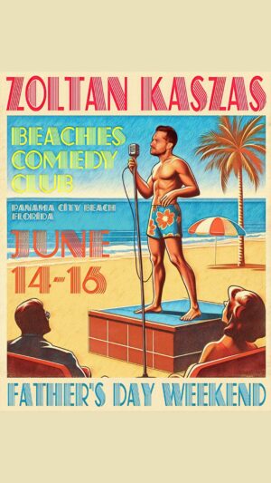 Zoltan Kaszas Instagram - Panama City Beach, FLORIDA, I’m coming Father’s Day weekend to @beachescomedyclub 🏖️ get your tickets now (link in bio)

#florida #panamacitybeach #floridaman #floridathings