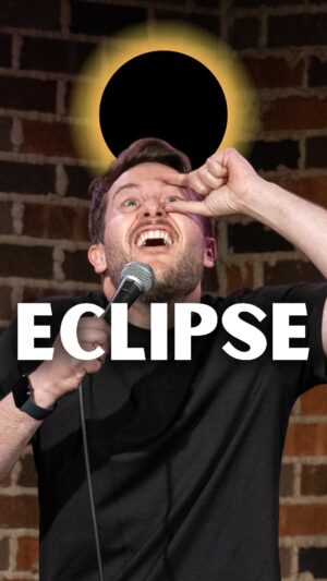 Zoltan Kaszas Instagram - I burned my eyes during the eclipse ☀️🌕🔥👀
.
.
#eclipse #news #comedy #currentevents #standupcomedy