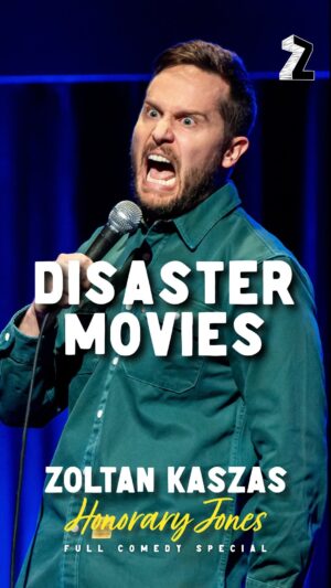 Zoltan Kaszas Instagram - The end of the world won’t be that exciting🌎🔥

My new special ‘Honorary Jones’ is out now on my YT channel📺 (link in bio)

#standupcomedy #comedyspecial #thriller #actionmovies