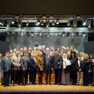 Zuhal Yalçın Instagram - Gazi Mustafa Kemal Atatürk'ün liderliği ve milletimizin kararlılığıyla kurulan Cumhuriyetimizin 100. yılında, Bakanlığımız tarafından Vakıfbank sponsorluğunda özel bir tiyatro oyunu hazırladık.

Cumhuriyetimizin kuruluşunu konu alan tiyatroda, 60 kişilik dev bir sanatçı kadrosu bir araya geldi.

 Cumhuriyete Doğru tiyatro oyunumuz,Milli eğitim bakanlığı  Öğretmenler Günü etkinlikleri kapsamında 9 ili kapsayan bir turneye çıkarak, ücretsiz bir şekilde izlenebilecek.  @dr.ibrahimsaritas @volsev @borasevercan @tiyatrosahnekarlar