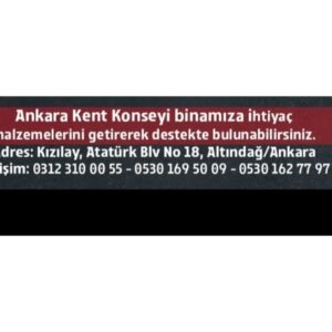 Zuhal Yalçın Instagram - ❗HAYDİ ANKARA ❗ Ankara Kent Konseyine ihtiyaç listesinde ki malzemeleri temin edip bırakabilirsiniz.Tüm gönüllü arkadaşlarımız sizlerden gelecek yardımları yerine ulaştırabilmek için bekliyor. @ank_kentkonseyi  @dr.ibrahimsaritas  @volsev  @aarzubalkan