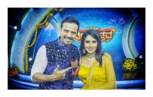 nithya gowda Instagram - @akul_balaji such a sweet person ❣️.....
#starsuvarna #instagood @instagram