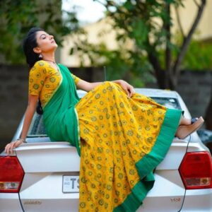 nithya gowda Instagram - 💛💚.. 
#kothaagarekkalvachina