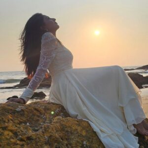 nithya gowda Instagram - 🌊⛱️

#beach #gokarna