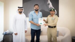 خالد القيش Instagram - كل الشكر للقياده العامه لشرطه دبي على التكريم الجميل وسعيد بانضمامي لعائله اسعاد ❤️❤️#دبي #الامارات_العربية_المتحدة 🙏🙏