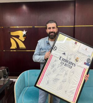 خالد القيش Instagram - Thank you Real Madrid the best team in the world❤️❤️❤️🙏🙏🙏💪💪