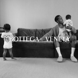 A$AP Rocky Instagram - “TO ALL THE FATHERS WHO DARE TO DREAM

AND ALL THE FATHERS WHO DARE TO LOVE” - Carrie Mae Weems 

IT WAS A PLEASURE TO WORK ALONGSIDE MY CHILDREN & FAMILY X MATTHIEU BLAZY X BOTTEGA VENETA X CARRIE MAE WEEMS TO BRING U THIS HEARTFELT FATHERS DAY PIECE. THIS SPECIAL MOMENT CAPTURES THE VULNERABILITY ,LOVE AND INTERACTION BETWEEN MY SONS AND I , IM PROUD 2 BE THE MAN THEY CALL DADDA ❤️ HAPPY FATHERS DAY TO ALL PROUD DADS OUT THERE A$AP #BOTTEGAVENETA