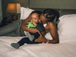 A$AP Rocky Instagram - HAPPIEST BIRTHDAY 2 MY 1st BORN BABY BOY RZA ❤️