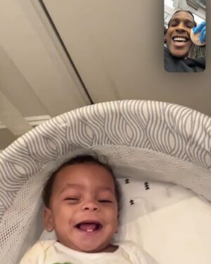 A$AP Rocky Instagram - HAPPY 1ST BIRTHDAY TO MY 2ND BORN SON RIOT ROSE MAYERS ❤️