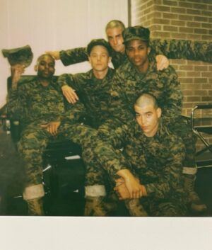 Aaron Dominguez Instagram - From the first time I read the script and cried, I knew I had to be a part of this powerful story. It became a bit of an obsession, I reached out to my team religiously time and time again to always be on the look out for any and every part I could play in this film. I needed to be a part of this message/journey. 
I went as far as to message @elegancebratton to just share to him how touching and powerful his story was. I am eternally grateful and humbled beyond measure to be a part of your story Sir Elegance. It was a dream come true. And for that I thank you. Furthermore thank you for your resilience, perseverance and vulnerability to share your life with its triumphs and tribulations with the world. This film will resonate and echo with so many people in all walks of life and will forever be one of the most special things I will ever be a part of. 
To my entire @theinspectionmovie FAMILY I love you and I thank you ♾. 

And oh yea I’m in a F*CKING A24 MOVIE!!! 
WTF! @a24 

Everyone say hi to Castro. 

The Inspection is out now in theaters in LA & NY. Nationwide DEC 2, 2022

#theinspectionmovie #a24