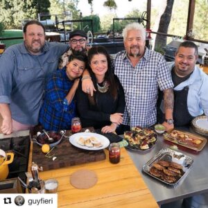Aaron May Instagram - #Repost @guyfieri
・・・
I'm bringing some of my favorite chefs up to the ranch to cook on a brand new show - #GuysRanchKitchen! Series Premiere is THIS SUNDAY at 12pm on @foodnetwork @guarnaschelli @aartipaartipics @aaron_may @saborchef @chefgreeny