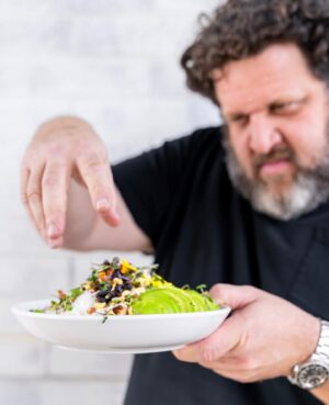 Aaron May Instagram - It's all in the technique ✨ @chefaaronmay with our Q1 special, the @johnjayvanes Burrito Bowl! Have you tried it yet?