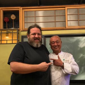 Aaron May Instagram - @therealnobu knows there isn’t anything wrong w sushi on a Monday.