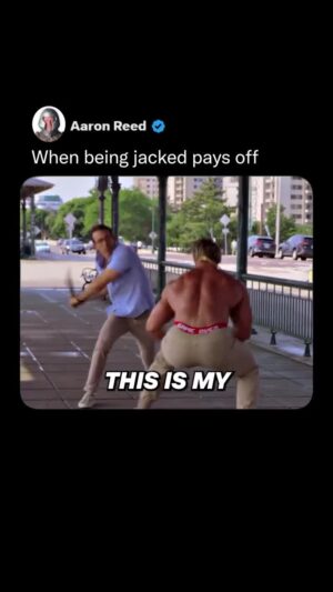 Aaron W Reed Instagram - When I played jacked Ryan Reynolds in Free Guy 😂