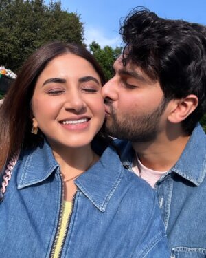 Aashna Shroff Instagram - happy birthday to the person that adds sunshine to the smallest moments of my day, makes me smile every chance he gets, and forever inspires me to be a better human! can’t wait to marry you and spend the rest of our lives laughing, fighting & growing together @armaanmalik ❤️