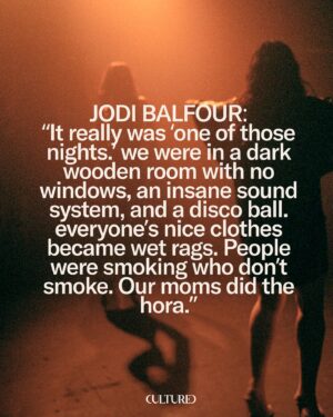 Abbi Jacobson Instagram - Abbi Jacobson and Jodi Balfour tied the knot in The Row—right off the rack. That was just the beginning of an absolutely unforgettable and deliciously unscripted night.

The actors met (virtually) in 2020, when each was peeking over her own precipice. Jacobson was riding out Covid alone, and Balfour was untethered by the loss of a sibling and the end of a long-term relationship. “When we first started texting, I asked Jo what about pre-Covid life she missed most,” Jacobson recalls. Balfour answered immediately: Sweaty shoulders. “After so much distance, we wanted the wedding to feel like that first sweaty shoulder moment—total togetherness,” Balfour concludes. “I think we did that.” Three years after that first date, they threw a wedding ceremony at @publicrecordsnyc. The evening, which brought together a cadre of creative talents—floral designer @ranaflora, chef @emmaleighmacdonald, photographer @luuuuush, and designer @sophieloujacobsen, among others—was an ode to the couple’s dedication to real, unscripted togetherness. Very unscripted, in fact—when torrential rains turned a thoughtfully choreographed evening on its head, these many women adapted by calling in favors, reevaluating plans, and embracing the chaos.

Link in bio to look into the couple’s raucous night of revelry. 

Photography by @luuuuush
Words by @maraveitch