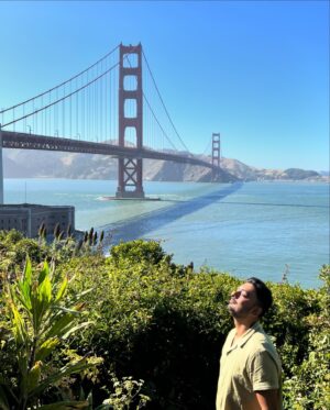 Abhay Jodhpurkar Instagram - 🌁✨
Golden dreams beneath the Golden Gate! 💛
🌉✨"

📸 : @fahadchowdhary
