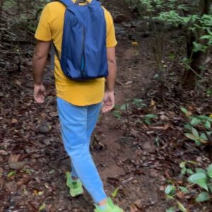 Abhay Jodhpurkar Instagram - Into the wild! 🌳💦🦀🐸🪲🌱🌿🍀🍃🎒🩵💚